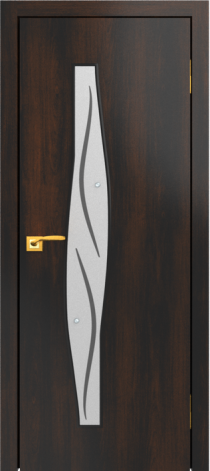 Межкомнатная дверь ламинированная Стандарт 10ф Венге